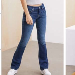 AE Skinny Kick Jeans Sequin Pocket